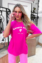 T-shirt Feminina Oversized Barbie Luxo Urbano