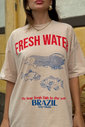 T-shirt Oversized Fresh Water Luxo Urbano