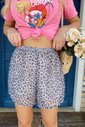 Shorts Animal Print Oncinha Luxo Urbano
