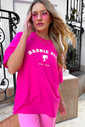 T-shirt Feminina Oversized Barbie Luxo Urbano