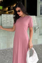 Vestido Longo Brenda Rosa Blush