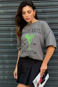 T-shirt Oversized Margarita Luxo Urbano