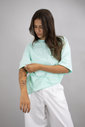 T-shirt Oversized Lisa Verde Luxo Urbano