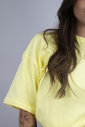 T-shirt Oversized Lisa Amarelo Luxo Urbano