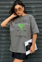T-shirt Oversized Margarita Luxo Urbano