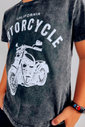 Camiseta Infantil Menino Motorcycle Luxo Urbano