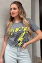 T-shirt Feminina Living Luxo Urbano