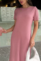 Vestido Longo Brenda Rosa Blush