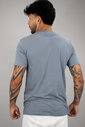 T-shirt Tradicional Masculina Cinza Luxo Urbano T-shirt Tradicional Masculina Cinza Luxo Urbano