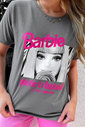 T-shirt Feminina Barbie Plastic Luxo Urbano