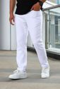 CALÇA JEANS PENTAGONO BRANCO