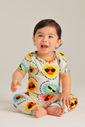 CALÇA UNISSEX BEBÊ SOL COLORIDO