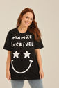 CAMISETA ADULTO MAMÃE INCRÍVEL