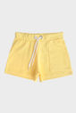 SHORTS UNISSEX AMARELO CLARO