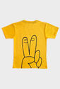 CAMISETA UNISSEX EBA AMARELO