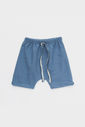 SHORTS UNISSEX BEBÊ SARUEL MOLETON JEANS SHORTS UNISSEX BEBÊ SARUEL MOLETON JEANS