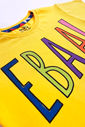 CAMISETA UNISSEX EBA AMARELO