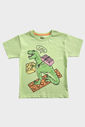 CAMISETA UNISSEX VERDE DINO LEGOSSAURO (SEGUNDA QUALIDADE)