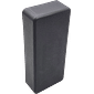Tampa Perfil Alumínio Protetor Lateral 100x40mm