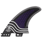 Quilhas Banana Wax Fibra de Carbono FCS2 Large Roxo Quilhas Banana Wax Fibra de Carbono FCS2 Large Roxo