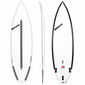 Prancha Tokoro SFS Carbon Sling 5'11 EPS/Epoxi - 27,5L Prancha Tokoro SFS Carbon Sling 5'11 EPS/Epoxi - 27,5L