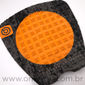 Deck Bullys Sophia Medina 3M Preto/Laranja Deck Bullys Sophia Medina 3M Preto/Laranja
