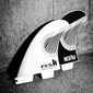 Quilhas FCS II Gabriel Medina GM PC Tri - Medium White/Black Quilhas FCS II Gabriel Medina GM PC Tri - Medium White/Black
