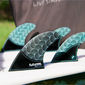 Quilhas Futures Rasta Quad - Medium Quadriquilha Quilhas Futures Rasta Quad - Medium Quadriquilha