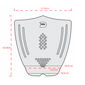 Deck Wet Dreams Mavericks CNC Branco Deck Wet Dreams Mavericks CNC Branco