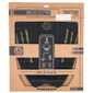 Deck Bullys Wing 3M Preto/Verde Deck Bullys Wing 3M Preto/Verde