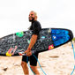 Deck Creatures Italo Ferreira Lite Cyan Royal Swirl/Black Deck Creatures Italo Ferreira Lite Cyan Royal Swirl/Black
