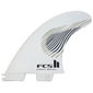 Quilhas FCS II Gabriel Medina GM PC Tri - Medium White/Black Quilhas FCS II Gabriel Medina GM PC Tri - Medium White/Black
