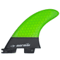 Quilhas Mormaii Hybrid Small Verde - Encaixe FCS II Quilhas Mormaii Hybrid Small Verde - Encaixe FCS II