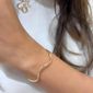 BRACELETE ONDULADO ABERTO