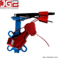 Adaptador de bloqueio JG2 plástico ajustável para válvula tipo borboleta (Wafer) de 1.1/2" a 14" JGL306-2 Adaptador de bloqueio JG2 plástico ajustável para válvula tipo borboleta (Wafer) de 1.1/2" a 14" JGL306-2