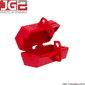 Dispositivo de bloqueio JG2 plástico para tomada simples (P) 110V e 220V JGL400-1 Dispositivo de bloqueio JG2 plástico para tomada simples (P) 110V e 220V JGL400-1