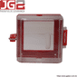 Bloqueio JG2 para botão emergencial de parede e painel de acionamento com furo de 8mm JGL204-1 Bloqueio JG2 para botão emergencial de parede e painel de acionamento com furo de 8mm JGL204-1