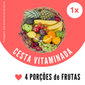 Cesta de Frutas Orgânicas (4 PORÇÕES) Cesta de Frutas Orgânicas (4 PORÇÕES)