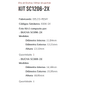 KIT SC1206-2X - KIT BUCHA PARTIDA DELCO/ OPALA/ CARAVAN 4 E 6 CIL/ ESTE KIT É COMPOSTO POR: 1 - BUCHA SC096-2X/ 1 - BUCHA SC009-2X - KIT KIT SC1206-2X - KIT BUCHA PARTIDA DELCO/ OPALA/ CARAVAN 4 E 6 CIL/ ESTE KIT É COMPOSTO POR: 1 - BUCHA SC096-2X/ 1 - BUCHA SC009-2X - KIT