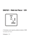 DNI1121 12V - RELE PISCA/ ALERTA ELETRONICO 2 TERM. 12V - FORD - PC