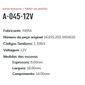 A-045-12V - PORTA ESCOVA PARTIDA ISKRA EMPILHADEIRA/ JBC/ YALE/ ATLAS/ BOBCAT12V - PC