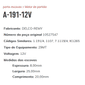 A-191-12V - PORTA ESCOVA PARTIDA DELCO 29MT MB/ VW/ VOLVO 12V - PC