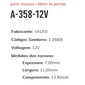 A-358-12V - PORTA ESCOVA PARTIDA VALEO/ GOLF/ TIGUAN/ NISSAN/ AUDI/ FORD/ VOLVO - PC A-358-12V - PORTA ESCOVA PARTIDA VALEO/ GOLF/ TIGUAN/ NISSAN/ AUDI/ FORD/ VOLVO - PC