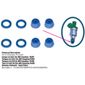 ISO1902008 - PONTA PARA BICO INJETOR FIAT/ SISTEMA MARELLI - MULT POINT (EMB. COM 04 PONTEIRAS E 04 ARRUELAS - PREÇO DO KIT) - KIT