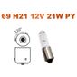 ISO14LXH21 BC 12V - LAMPADA HALOGENA H21 12V BRANCA PY 69 PISCA VECTRA/ BORA/ ZAFIRA - BASE BAY9S - 12056 (EMB. COM 01 PECA - VALOR UNITARIO) - PC ISO14LXH21 BC 12V - LAMPADA HALOGENA H21 12V BRANCA PY 69 PISCA VECTRA/ BORA/ ZAFIRA - BASE BAY9S - 12056 (EMB. COM 01 PECA - VALOR UNITARIO) - PC