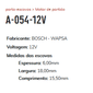 A-054-12V - PORTA ESCOVA PARTIDA BOSCH JOHN DEERE/ M BENS/ VW 12V - PC