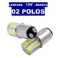 ISO14LLSIL 1034 12V - LAMPADA LED 1034 12V  COB - 2 POLOS SILICA GEL (EMB. 01 PC- VALOR UNITARIO) - PC