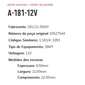 A-181-12V - PORTA ESCOVA PARTIDA DELCO REMY 12V/ VOLVO - PC