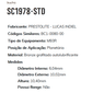 SC1978-STD - BUCHA PARTIDA PRESTOLITE/ LUCAS INDIEL/ M93R (EMB. COM 10 PECAS- VALOR UNITARIO) - PC
