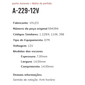 A-229-12V - PORTA ESCOVA PARTIDA VALEO MBB SPRINTER12V - PC A-229-12V - PORTA ESCOVA PARTIDA VALEO MBB SPRINTER12V - PC